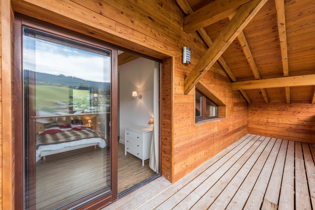 Appartamento Les Terrasses De Perrières Les Gets Esterno foto